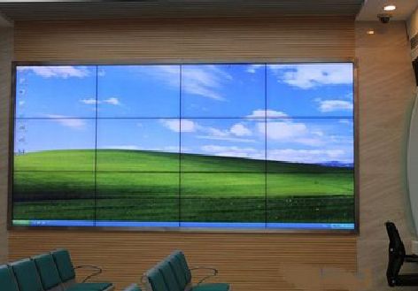 辰溪液晶拼接屏的另类用法。